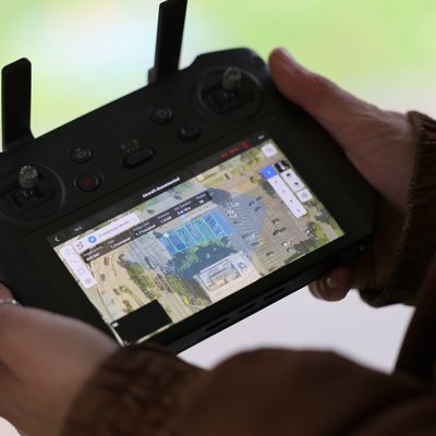 a picture of a remote control for electronic mapping