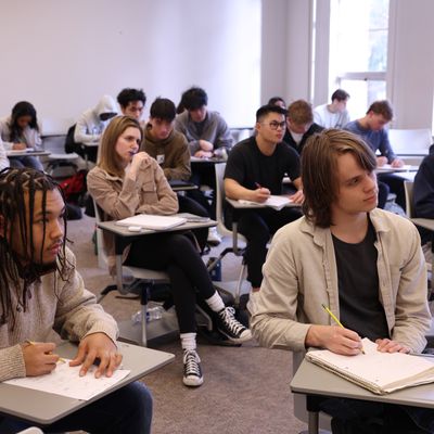 Students in classroom