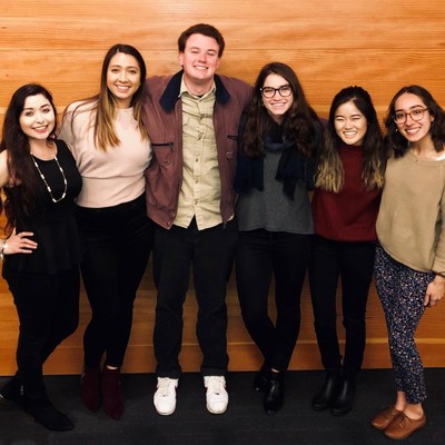 Group of students who are members of honor society