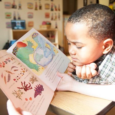 Early Learning Literacy Boy Reading