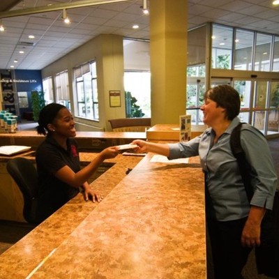 helpful staff at Service Desk