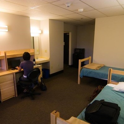 photo of chardin halls double room