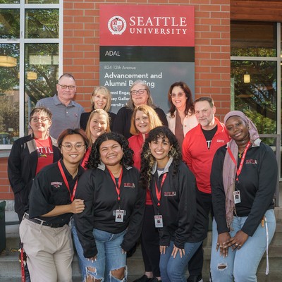group shot of alumni founded event