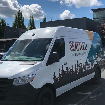 Photo of mobile lab van