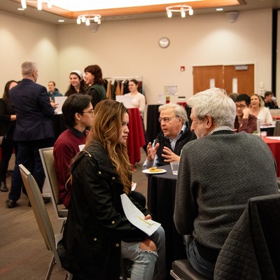 Alumni and students talk about careers