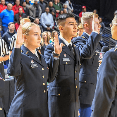 Army ROTC students