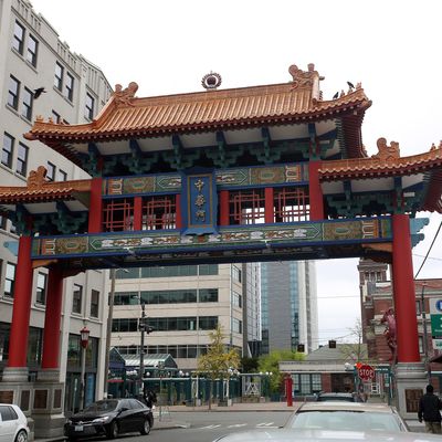Chinese archway in Seattle's International District