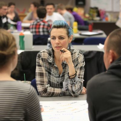 Students in classroom