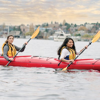 students engaging in outdoor activities