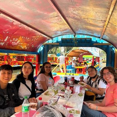 Students in the LASP program
