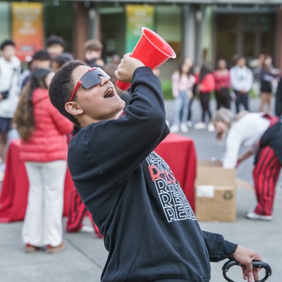 Student center take over image