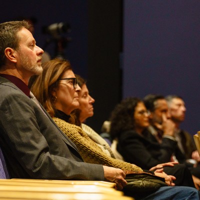 Image of attendees at a Red Talk