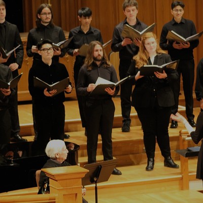 Photo of choir performing