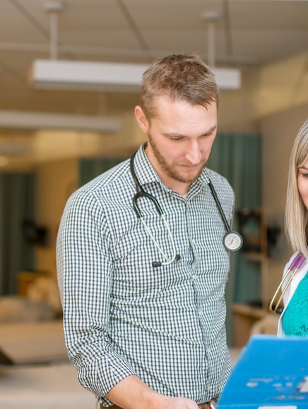 Students in the College of Nursing DNP programs