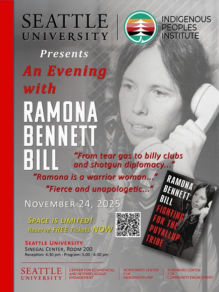 SU Presents An Evening with Ramona Bennett Bill