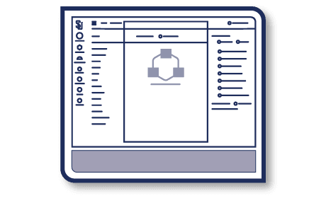 Online Course Development and Review icon