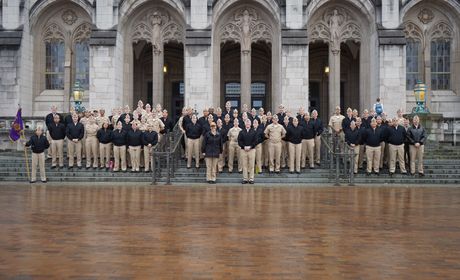 navy rotc lineup