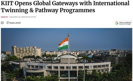 Screenshot of The Hindu article headline