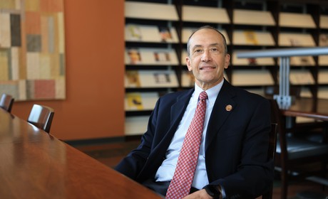 A portrait of Joe Phillips Albers school of Business Dean
