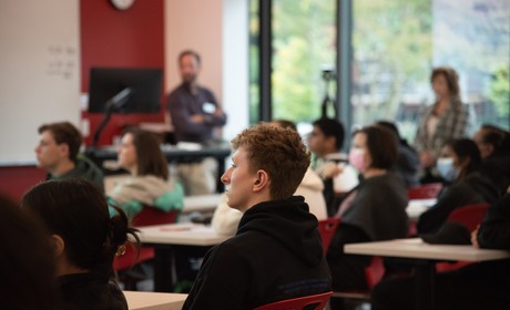 Students in classroom