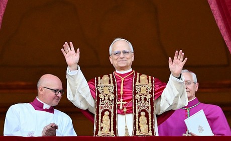 A photograph of Pope Francis