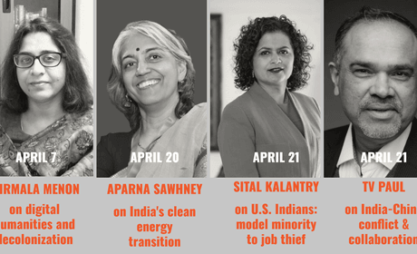 Announcing 4 separate events related to India