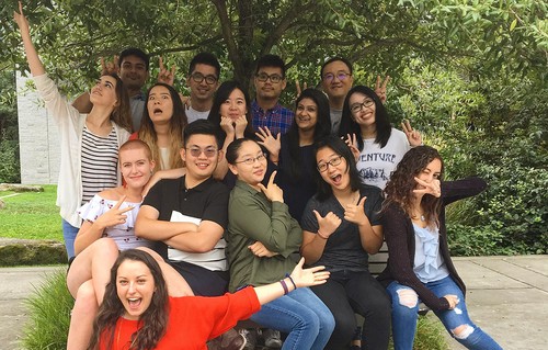 International Student Center group photo, 2017
