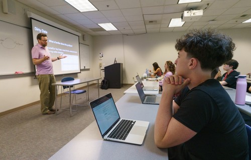 Students in the Pre-College program