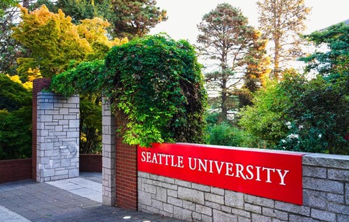 Seattle University entrance