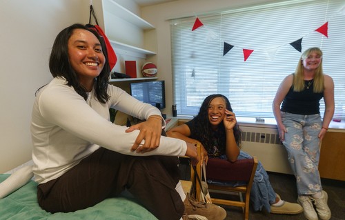 3 students in resident room