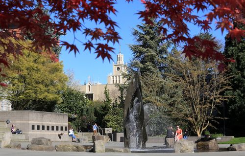 Spring on the campus