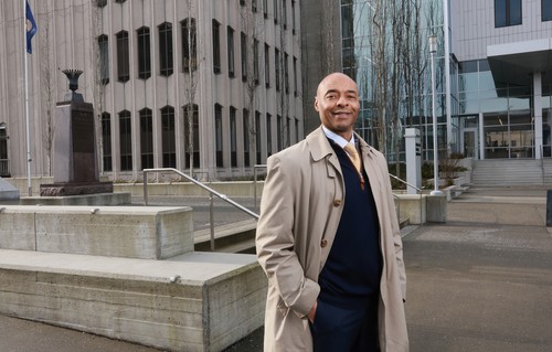 A portrait of Andre Lang