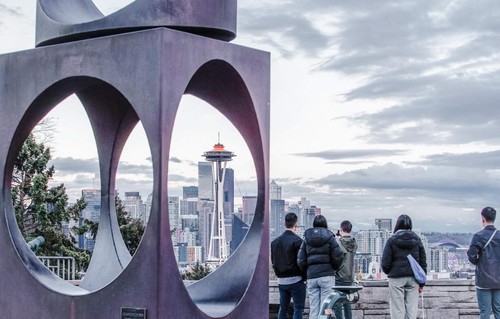 View of Space Needle from Kerry Park