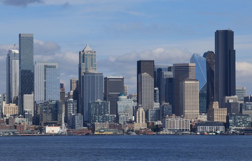 downtown Seattle view