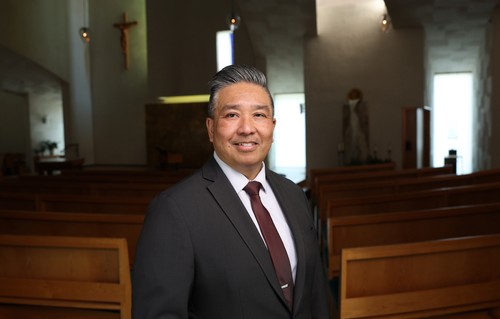 Butch de Castro in chapel photo