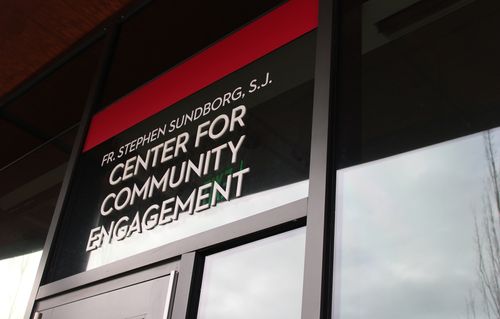 CCE exterior sign