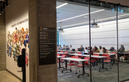 Sinegal Center classroom Clare Luce