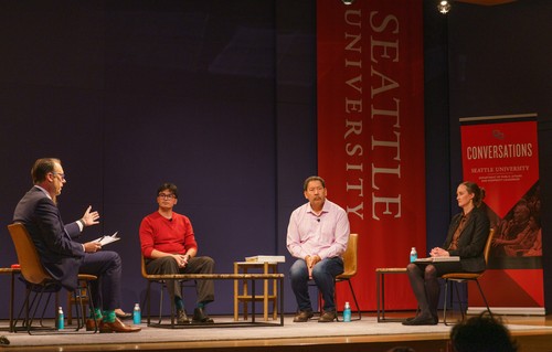 Mayor debate stage