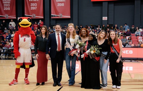 Homecoming royal court photo