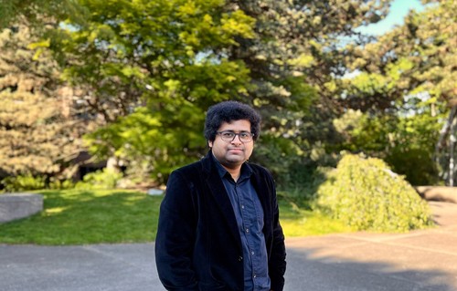 A portrait of Krishna Kanth Sriramagiri