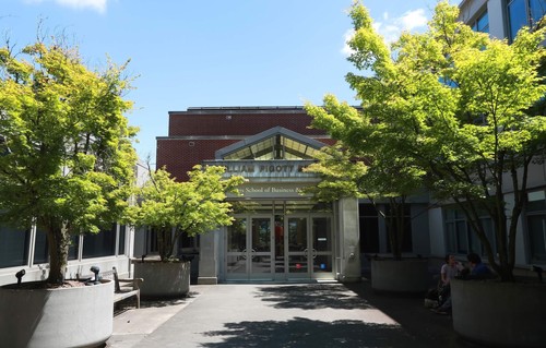 PIgott Building at Seattle University home of the Albers School of Business and Economics