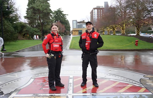 2 DPS officers at university seal