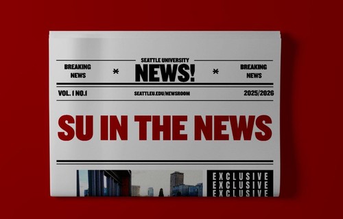 SU in the News graphic