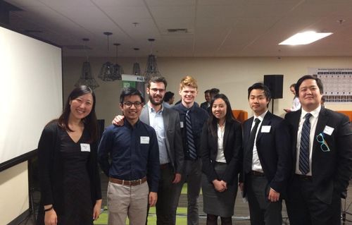 Teams from Seattle University at the IASA IT architecture Competition