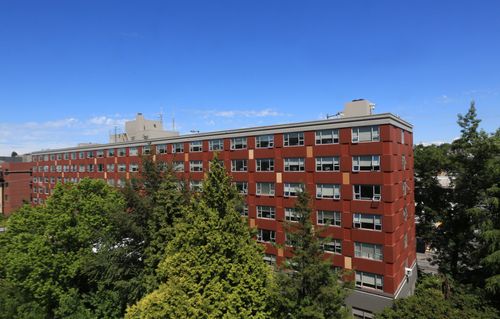 Seattle university roof top view