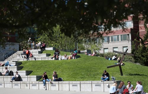 Spring on campus