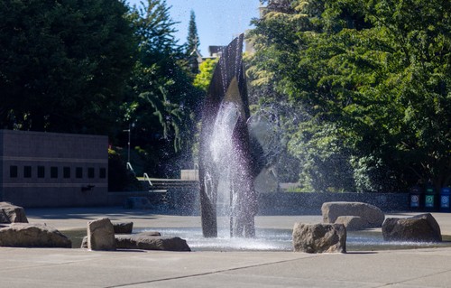 Fountain the quad