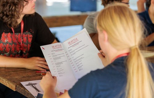 Students in the Pre-College program