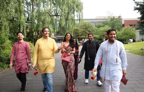 International Students Celebrating Commencement