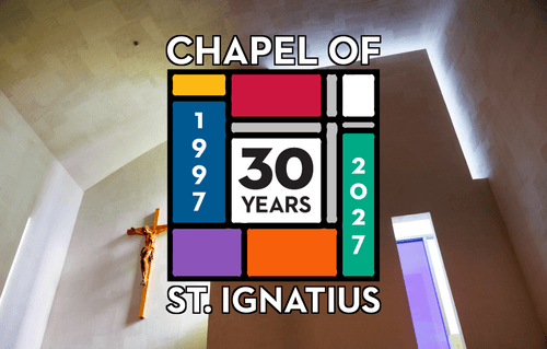 Logo with background of Chapel